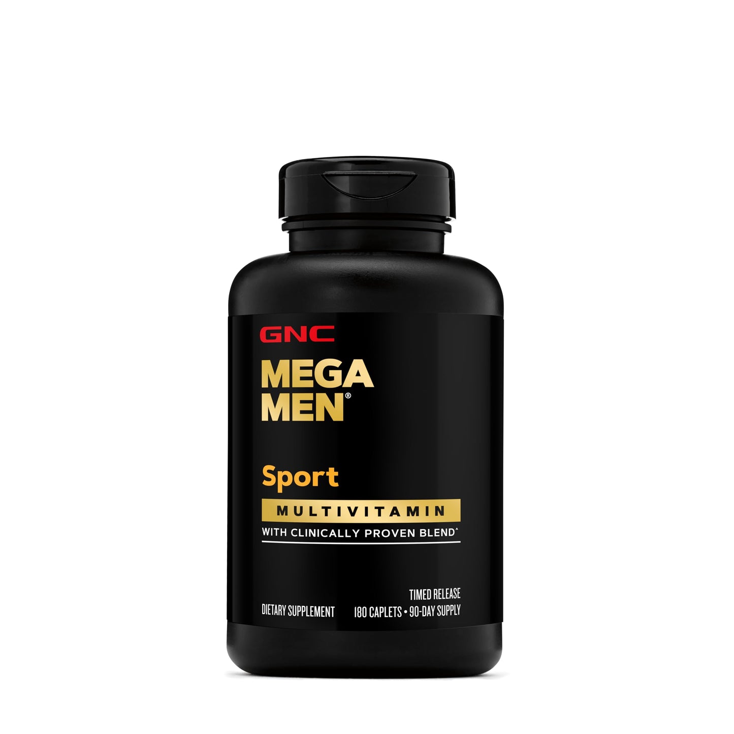 GNC Mega Men Sport Multivitamin | Performance, Muscle Function, and General Health | 180 Count